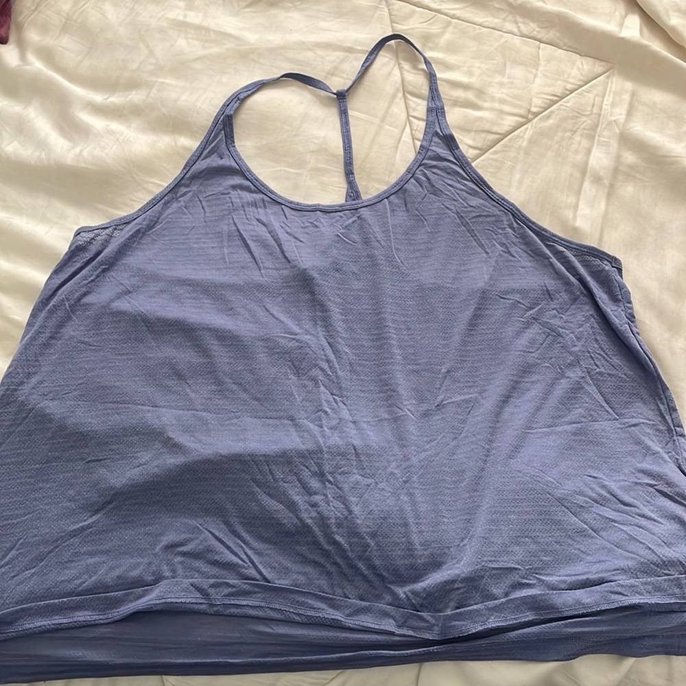 Nike racer back workout tank